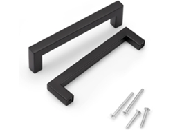 Tirador De Puerta Esquina Cuadrada 128 Mm, Calidad, Acero Inoxidable