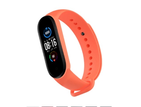 Pulsera DIV para Xiaomi Mi Band 6 Naranja
