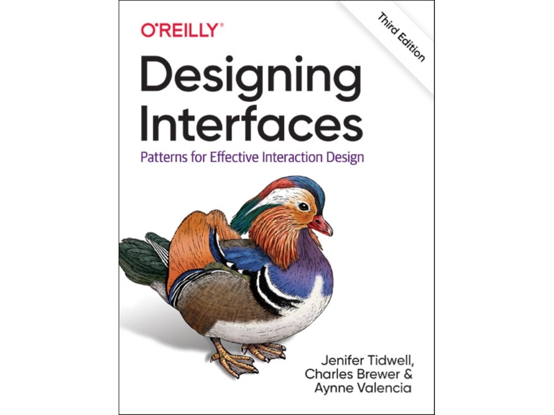 Libro Designing Interfaces de Jenifer Tidwell, Charles Brewer et al. (Inglés)
