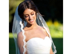 2026-peineta De Velo De Novia Con Encaje Catédral Suave Color Blanco Accesorio Boda 35.4 Pulgadas