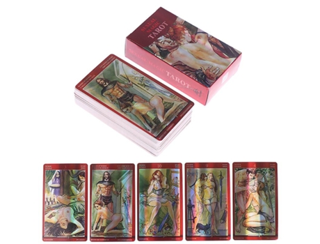 Juego de Cartas Sexual Magic Tarot Cards Juego De Cartas Tarot Family Party Juego De Mesa Adivinación (Edad Mínima: 3 Años - Dificultad: Intermedia...