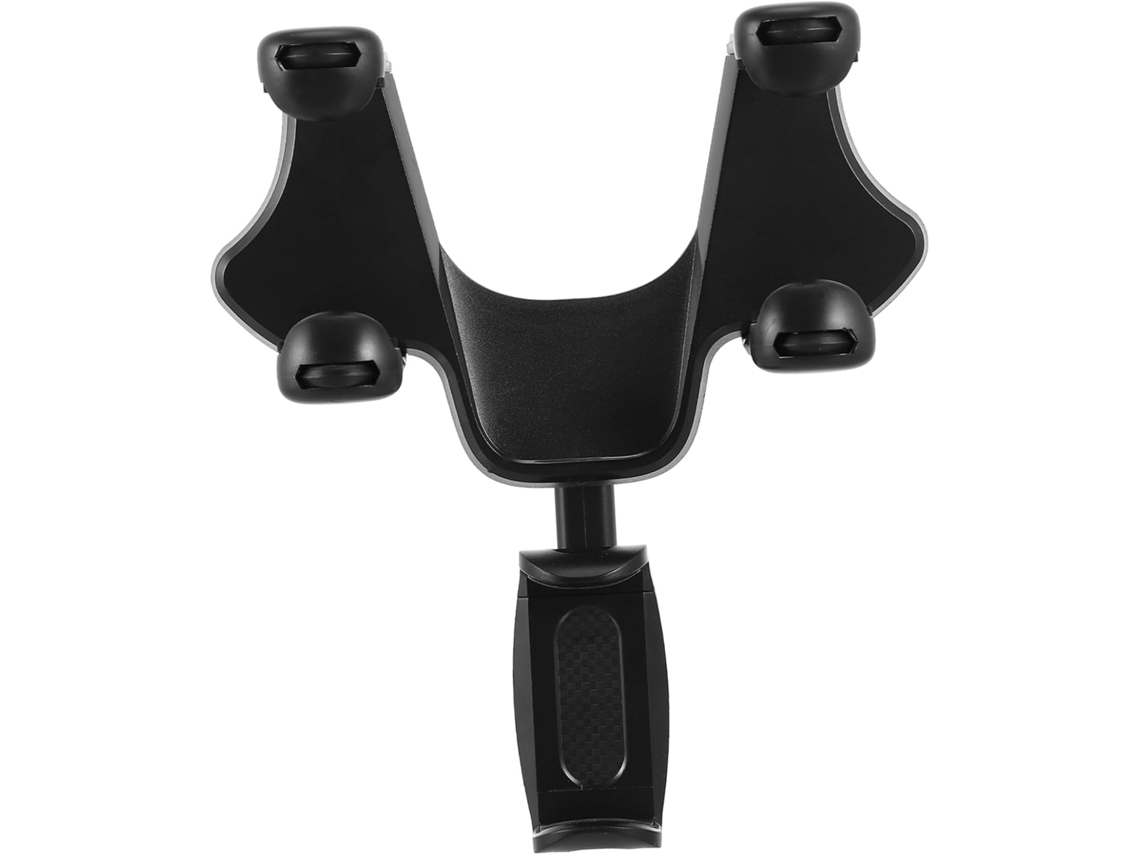 Soporte Giratorio De Plástico Para Teléfono Móvil Para Espejo Retrovisor De Coche (1 Unidad)