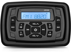 Radio Stéréo Marine Pour Bateau, Bluetooth, Étanche, Fm, Am, Lecteur Audio Multimedia Numérique
