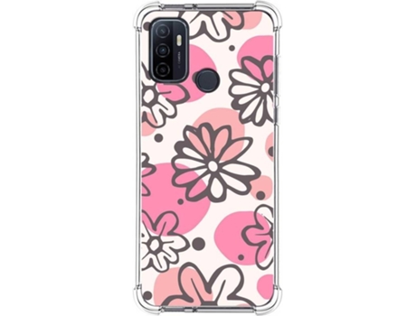 Carcasa Oppo A53 TUMUNDOSMARTPHONE Dibujos Antigolpes Flores 09 Multicolor