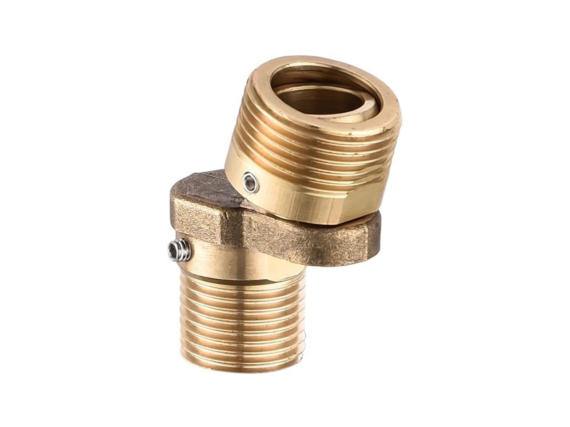 Cabezal De Válvula De Grifo De Latón Giratorio Universal Ajustable - Corto, Extensible Y Flexible