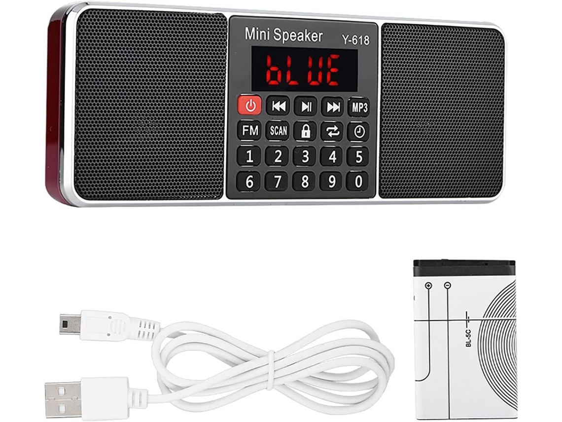 Radio Fm Estéreo, Reproductor De Mp3, Función Manos Libres, Rango De Frecuencia