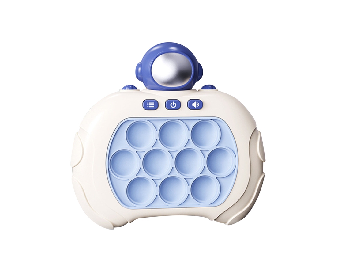 Jogo De Push Rápido Portátil Brinquedo Eletrônico Educativo Com Luz Astronauta