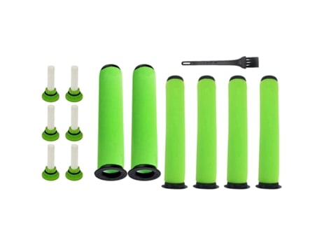 Ad-1Set de filtros de lengüetas ambientadoras de cartucho perfumado para Gtech Airram Mk2 K9 y paquete de 4 filtros lavables para contenedor de bas...