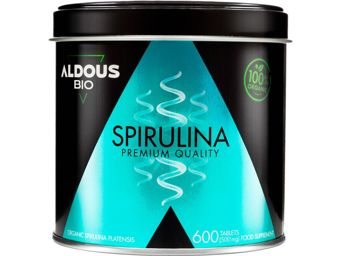 Complemento Alimentar ALDOUS BIO Espirulina Ecológica Premium  (600 comprimidos)