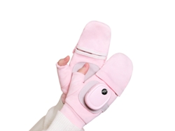 Luvas Térmicas Para Motocicleta, Inverno, Corta-vento, Antifrio, Com Aquecimento Elétrico E Tampa Para Dedos