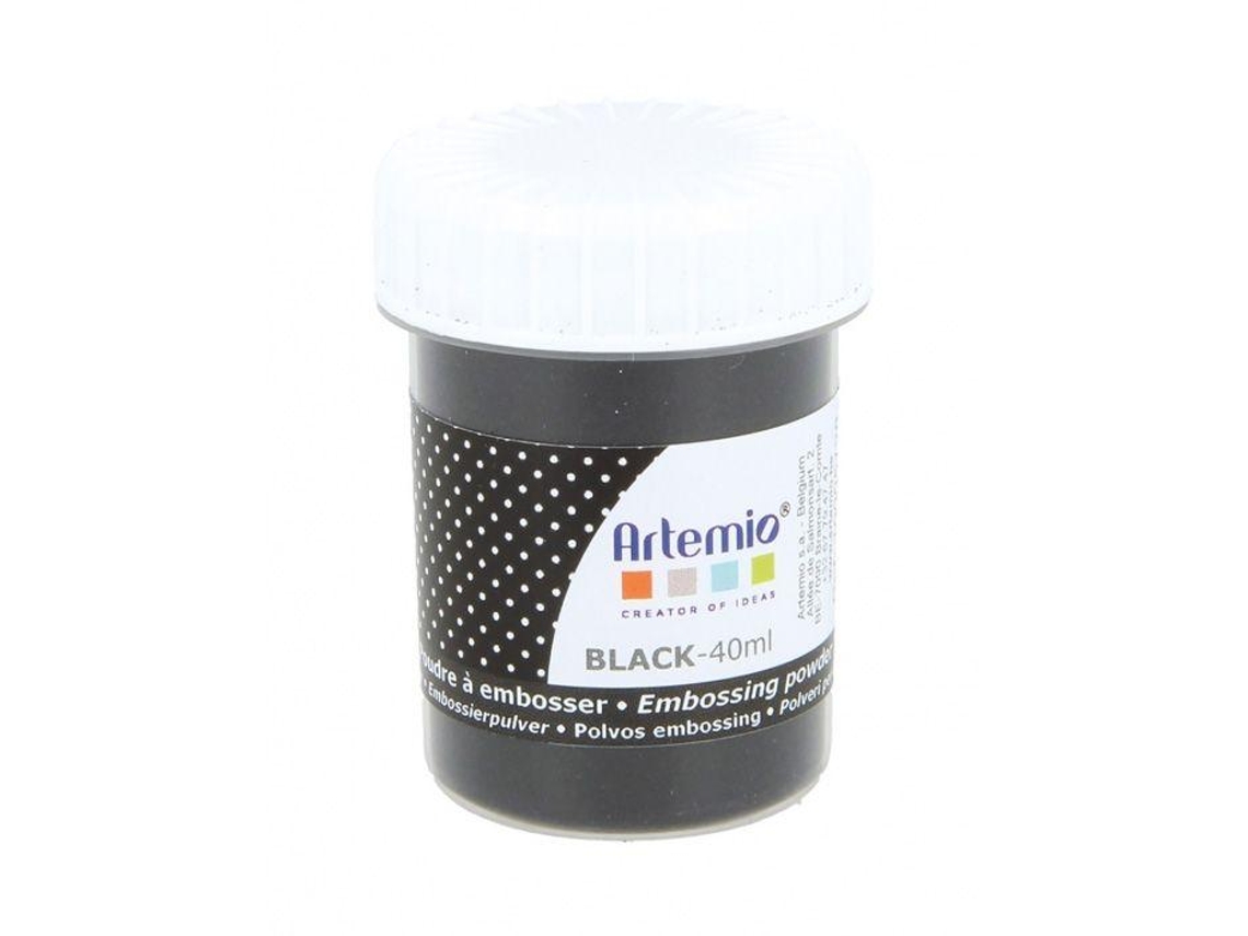 Polvo de embossing 40 ml - Negro