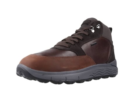 Zapatos de Hombre GEOX Spherica B Abax Tecido Marrón (42)