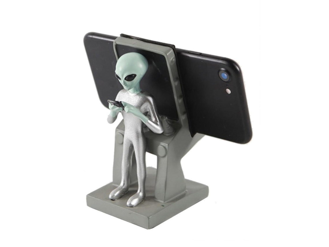 Soporte para teléfono Alien Soporte para teléfono Soporte para teléfono celular con clip manos libres ALLINLESS