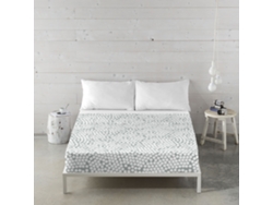 ICEHOME - Juego de Sábanas Estampadas 3 Piezas Cama 150 - Algodón - PEBBLES