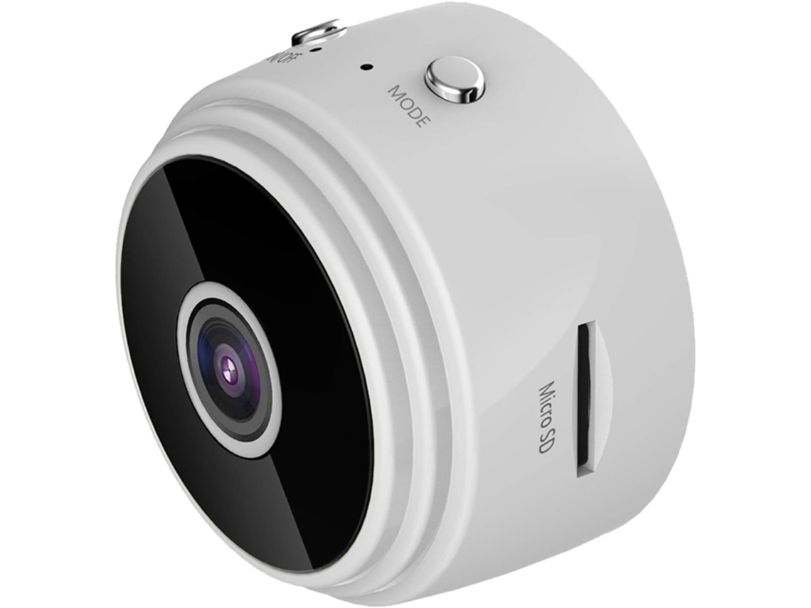 VYLARA Câmera De Segurança Sem Fio Full Hd, Minicâmera Com Áudio E Vídeo, Suporte Magnético Para Vigilância Interna E Externa, Fácil De Configurar