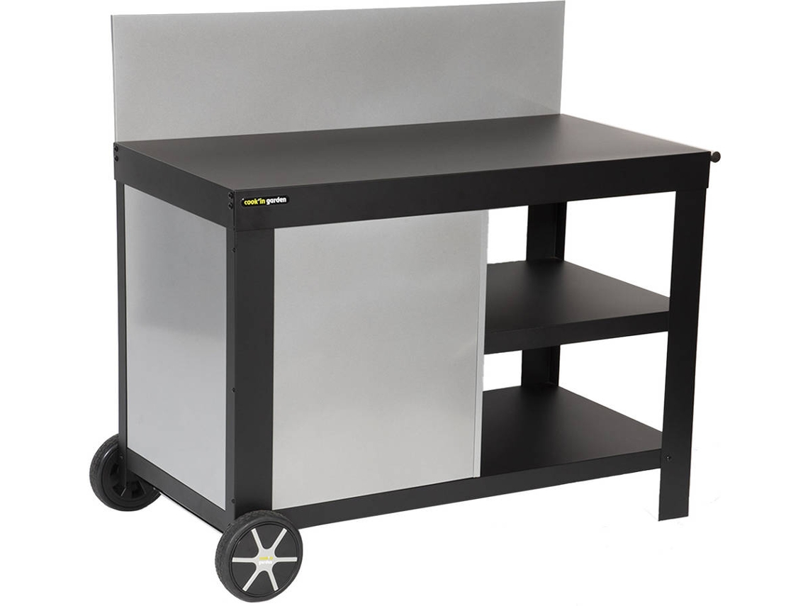 Carrito COOK`IN GARDEN Nova (Negro - 122x65x105cm)