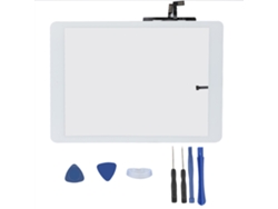 Pantalla táctil con botón de inicio para iPad 2017, alta sensibilidad, luz negra o blanca dorada.