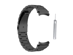 Pulseira De Aço Inoxidável Compatível Com Samsung Galaxy Watch4 40/44mm E Watch4 Classic 46mm/42mm