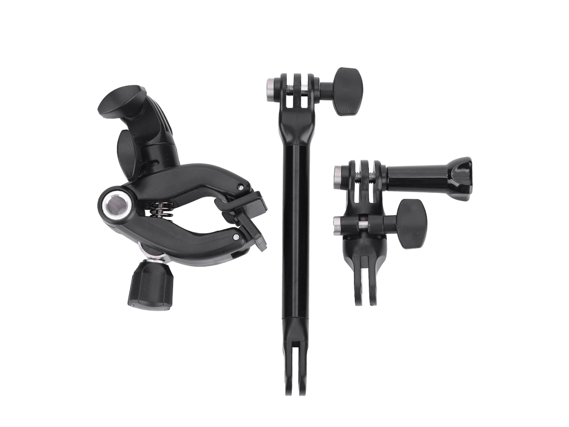Clip Para Guitarra Y Batería Con Brazo Giratorio 360° Y Soporte Para Cámara Gopro Xiaoyi Sjcam