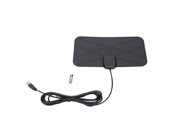 Antena De Tv Digital Interior Con Amplificador De Señal Compatible Con Canales Gratuitos 4k 1080p
