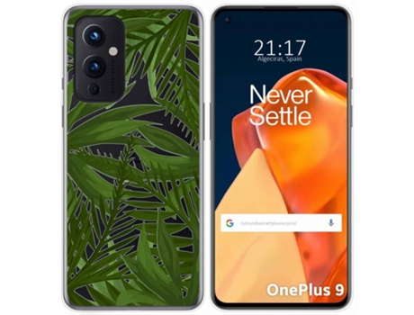 Carcasa OnePlus 9 5G TUMUNDOSMARTPHONE Dibujos Transparente Multicolor
