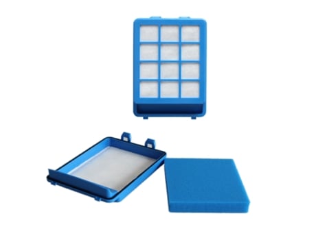Para Fc9911 Fc9912 Fc9920 piezas de aspiradora aspiradora filtro Hepa filtro de polvo accesorios para cajas azul
