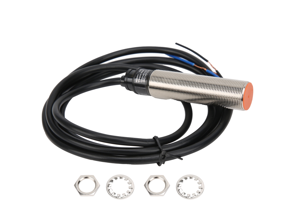 Sensor De Proximidad Berm Cilíndrico 3 Hilos Prl18-5dp 10-30vdc Controlador De Detección