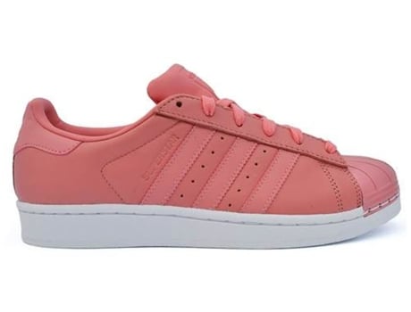 Zapatillas Deportivas ADIDAS Superstar Metal Toe W (Rosa - Cuero Natural- 37,3)