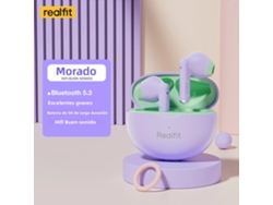 (morado) Auriculares Inalámbricos Bluetooth Hifitws De Alta Calidad, Auriculares Internos Con Control De Volumen