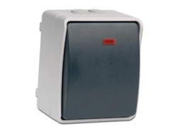 Simon estanca superf.pulsador con luz 10-16a 250v ms535708