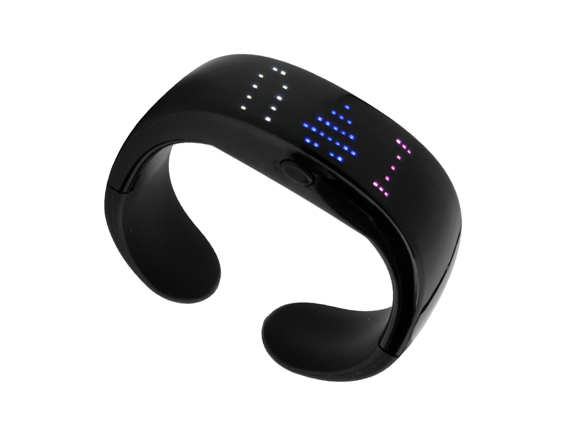 Pulsera Led Programable Con Luz Para Correr, Andar En Bicicleta Y Bailar De Noche