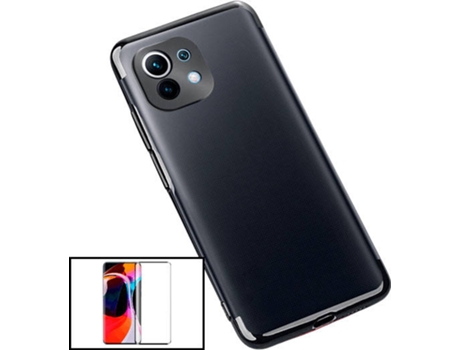 Kit Carcasa y Protector Xiaomi Mi 11 PHONECARE SlimArmor Negro