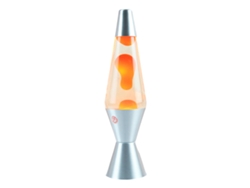 Lámpara de lava estilo retro Mood Night, 36 cm, color plateado Liqslowmoose