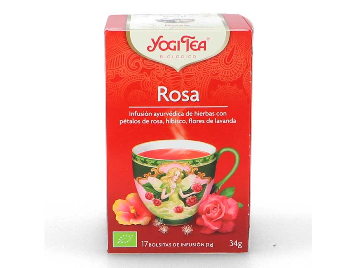 Té YOGI TEA Yogi Rosa 17 Filtros (1,8 g)
