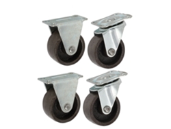Ruedas Metal 765816l 954912j Giratorias 4 Unidad Para Muebles
