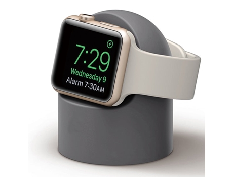 Cargador de Apple Watch SLOWMOOSE Mling Stand Apple Watch Gestión de cables para Iwatch (Gris)