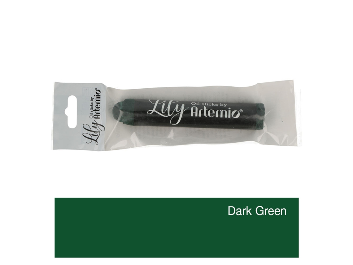 Varita de Pintura al Óleo Lily ARTEMIO (Verde Oscuro)