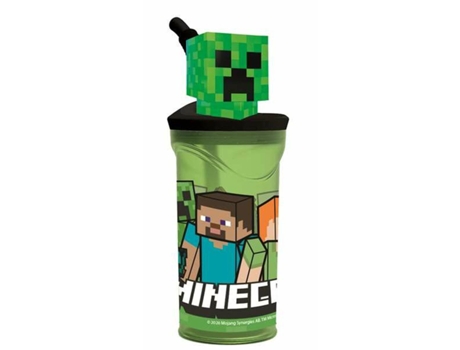 Botella de Agua MINECRAFT Plástico 360 ml
