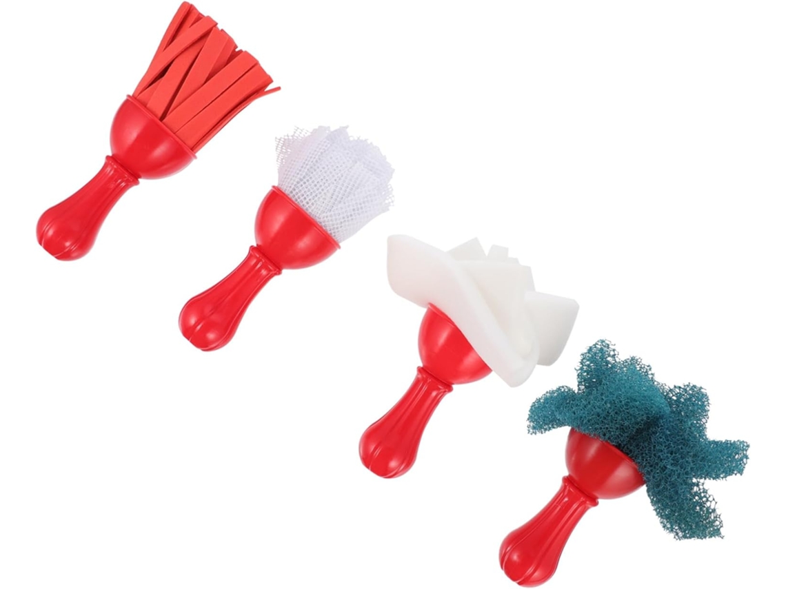 4 pinceles de esponja lavables para niños. Slowmoose