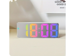 Reloj Despertador Led Ajustable Con Pantalla Digital Y Tres Niveles De Brillo Para Un Sueño Nocturno Óptimo En Casa.