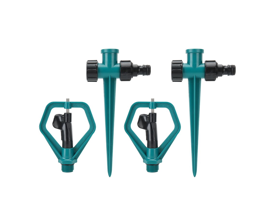 Juegos De Aspersores Giratorios De 360 Grados Para Césped, Accesorios De Riego Para Jardín.