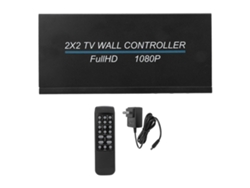 Controlador De Videowall 2x2 4k 30hz Con 8 Modos De Visualización, Rotación De 180 Grados Y Conexión Usb.