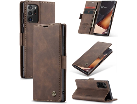 Funda Samsung Note 20 Ultra PHONESHIELD Caseme Elite Castaño