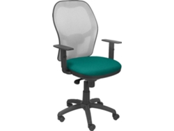 Silla de Escritorio Operativa PYC Jorquera Verde GR (Brazos Ajustables - Malla)