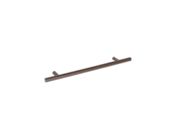 Tirador de acero inoxidable para muebles con distancia entre centros de 192 mm y acabado en hierro oxidado, juego de 6 unidades HARDWAREXCHANGE