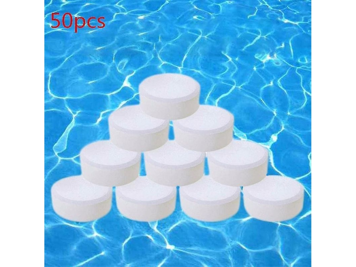 Tabletas De Cloro 50/100/200 Para La Desinfección Instantánea De Piscinas, Baños Y Spas Aa