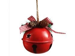 Adornos Navideños En Forma De Campana Para Árbol, 8 Cm, Hierro Resistente, Decorativos Para Fiestas, Bodas Y Aniversarios.