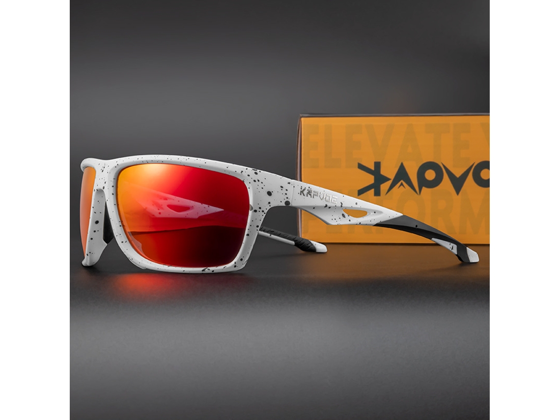 Gafas De Sol Polarizadas Para Ciclismo Deportivo, Gafas De Sol De Exterior Con Montura Cuadrada Resistentes Al Viento Para Hombre Y Mujer.