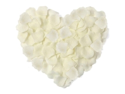 1 Kg De Pétalos De Rosa De Seda Color Marfil, Pétalos Artificiales Románticos Para Bodas, Baño, Cama, Fiesta.