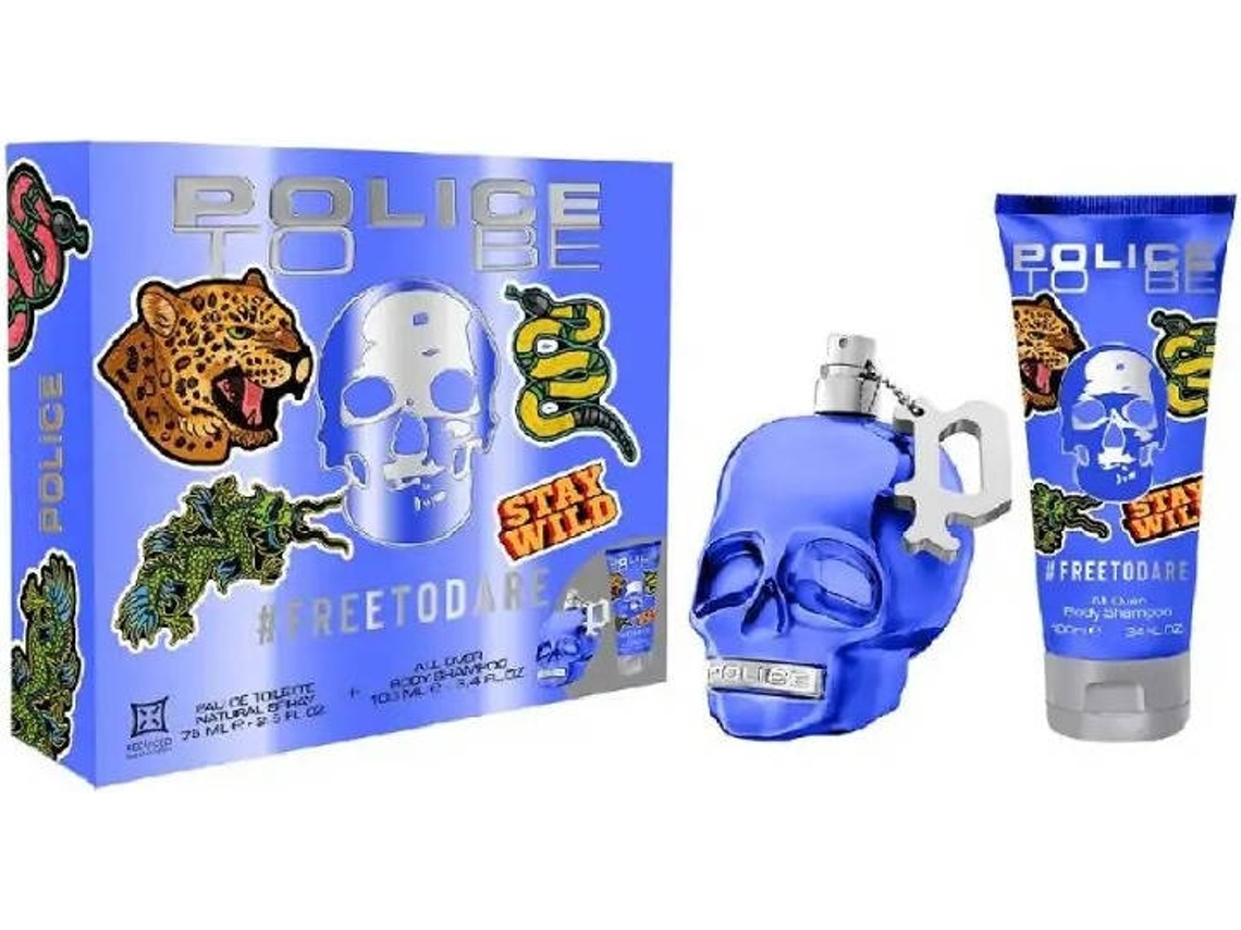 Set de Regalo de Perfume POLICE Free to Dare Man (75 ml)